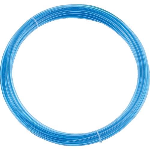 TRUSCO ポリウレタンチューブ 10X6.5mm 10m巻 クリアブルー ( TEN-10-10...