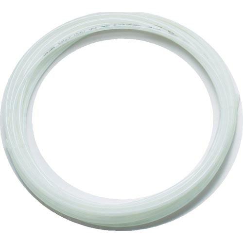 TRUSCO ポリウレタンチューブ 10X6.5mm 10m巻 ホワイト ( TEN-10-10-W...