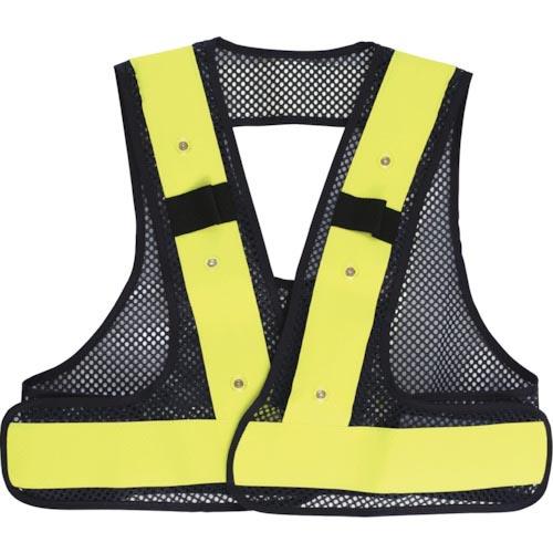 リンクサス F-H-VフルハーネスベストLED ネイビーx蛍光イエロー ( FHV-ENY ) リン...