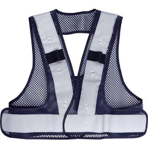 リンクサス F-H-VフルハーネスベストLED ネイビーxシルバー ( FHV-ENS ) リンクサ...