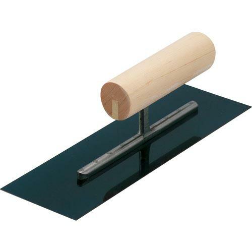 カネ三 油焼角鏝 元幅80×先幅80 コテ長さ240mm ( AKK-240 (240MM) ) ナ...