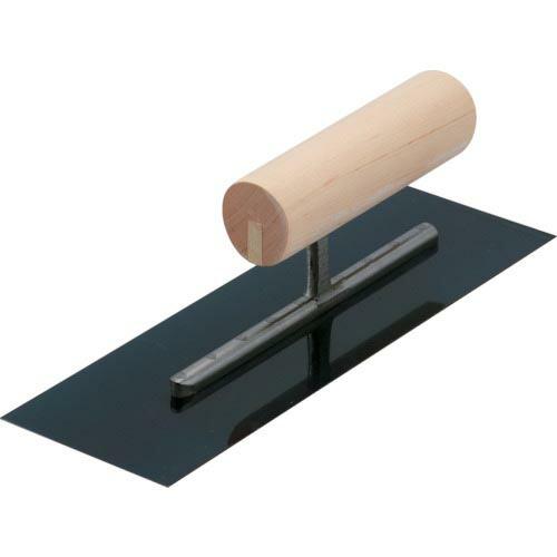 カネ三 油焼角鏝 元幅90×先幅90 コテ長さ270mm ( AKK-270 (270MM) ) ナ...