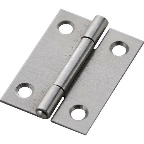 TRUSCO スチール製薄口普通蝶番 生地仕上げ 全長31.5mm (10個入) ( 550-32N...
