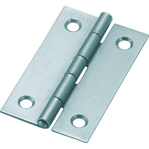 TRUSCO スチール製薄口普通蝶番 三価クロムメッキ仕上げ 全長51.0mm ( 550-51UN...