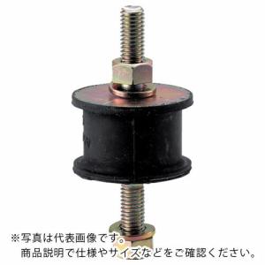 TRUSCO 丸形防振ゴム 両ボルトタイプ 最大荷重1550N ( TA509 ) トラスコ中山(株)｜orangetool