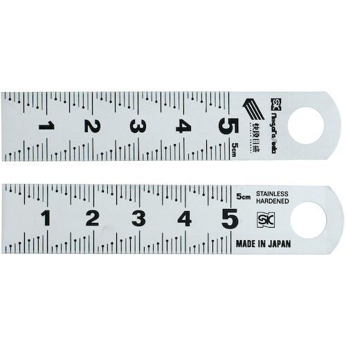 SK 縦目盛ゲージ 快段目盛 5cm 50mm ( VG-50KD )