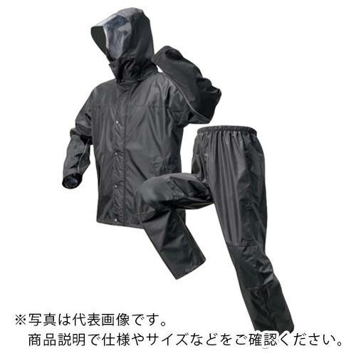 喜多 レッヂレイン ストレッチ透湿合羽 No2920 ブラック L ( NO2920-BK-L ) ...