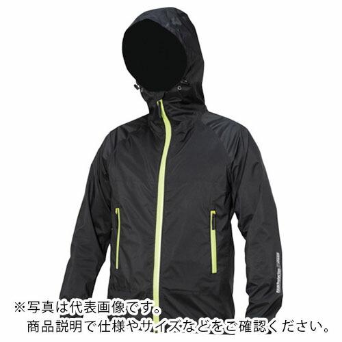 喜多 感動ストレッチ レインジャケット オールストレッチ透湿合羽 No2830 グラファイトブラック...