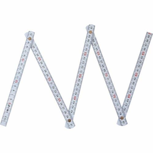 SK ファイバー折尺 快段目盛 1m  ( PFR-100CKD )