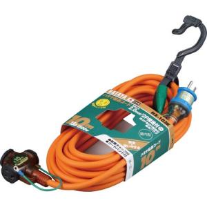ハタヤ 2P接地付延長コード 10m オレンジ ( NX-103K ) (株)ハタヤリミテッド｜orangetool