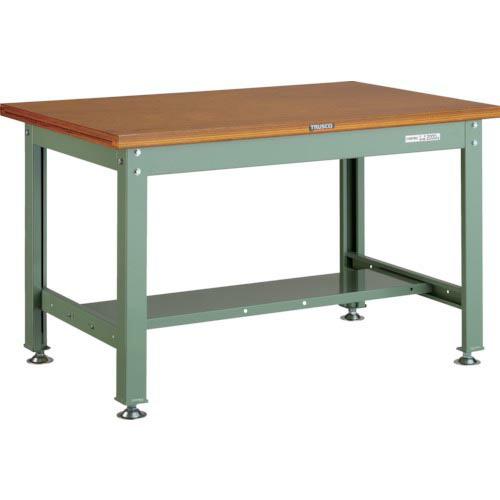 TRUSCO 中荷重作業台(2000kg)DW型 1200X750XH740 基本タイプ グリーン色...
