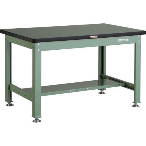 TRUSCO 中荷重作業台(2000kg)RDW型 1200X750XH740 基本タイプ グリーン...