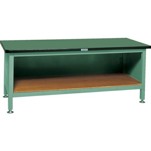 TRUSCO 重荷重作業台(3000kg)TWZ型 1200X750XH740 基本タイプ グリーン...