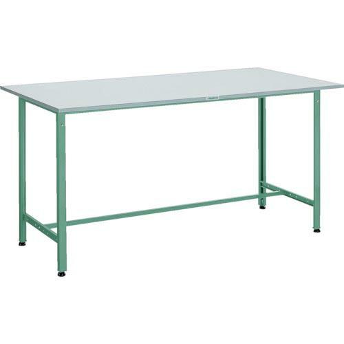 TRUSCO 軽荷重立作業台(300kg)HAE型 1800X600XH900 基本タイプ グリーン...