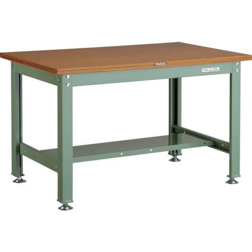 TRUSCO 中荷重作業台(1200kg)HW型 1200X750XH740 基本タイプ グリーン色...