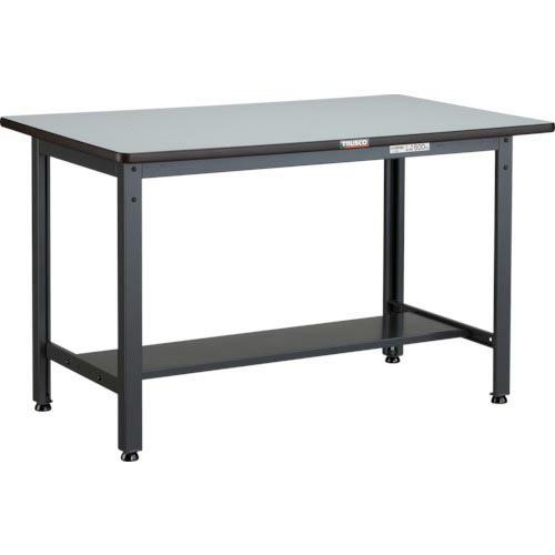 TRUSCO 中荷重作業台(500kg)AEW型 1200X750XH740 基本タイプ ダークグレ...