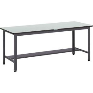 【SALE価格】TRUSCO 中荷重作業台(500kg)AEW型 1800X750XH740 基本タイプ ダークグレー色 ( AEWR-1875 (リノリュームバリテンバン) ) トラスコ中山(株)｜orangetool
