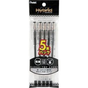 PENTEL パック ハイブリッドG 黒5本      ( XK105GA5 ) ぺんてる(株)｜orangetool