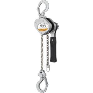 KITO キトーレバーブロックLX 定格荷重500kg 標準揚程1.2m ( LX005  (500KG-1.2M) )｜orangetool