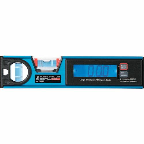 シンワ ブルーレベル Jr. 2 デジタル220mm 防塵防水 ( 75320 ) シンワ測定(株)