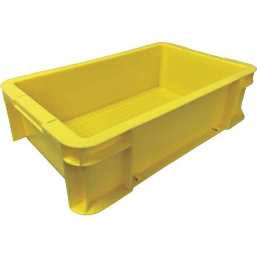 DIC DA型コンテナ ボックス型 外寸:W450×D276×H124.5 イエロー 黄 ( DA-...