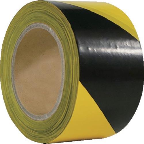 【SALE価格】セーフラン バリケードテープ 黄/黒 幅70mm×130m 非粘着 ( 11642 ...