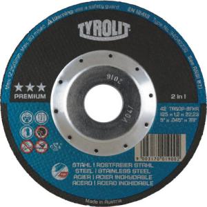 【SALE価格】TYROLIT 切断砥石 ディープカット 125X1.2X22.23mm ( 34472852 ) TYROLIT社｜orangetool