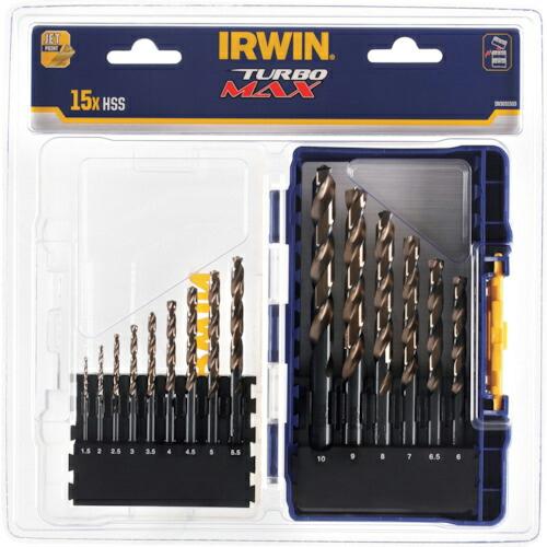 IRWIN ドリルターボマックス15本セット ( IW3031503 )