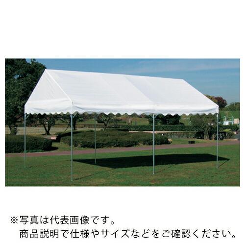 グリーンクロス 集会用テントCJ式 中折れフレームH5号 白  ( 6300004604 )