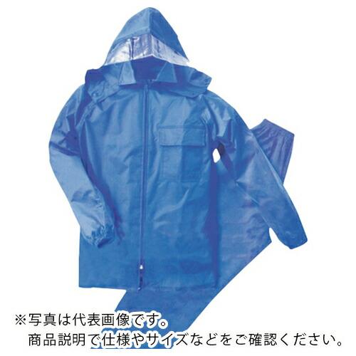 トオケミ 上下組レインスーツ Neoレインワールド ブルー ( 4105 BLUE LL )