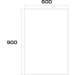 グリーンクロス ポリエチレン袋 厚み0.06 200枚 500幅x長さ900mm  ( 6300005001 )｜orangetool