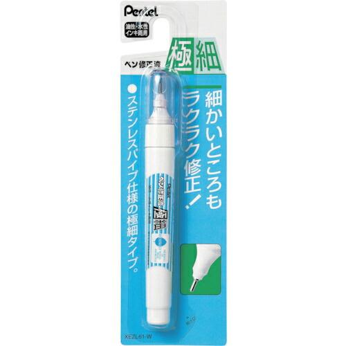 PENTEL ペン修正液 極細 ( XEZL61-W ) ぺんてる(株)