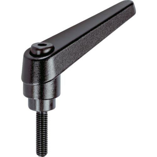 TRUSCO クランプレバー ブラック オネジ M16 ねじ長50 ( TCMRBK16-50 ) ...