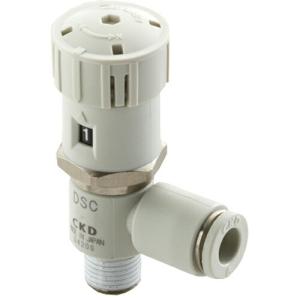 CKD ダイヤル付スピードコントローラ  ( DSC-6-6-L )｜orangetool