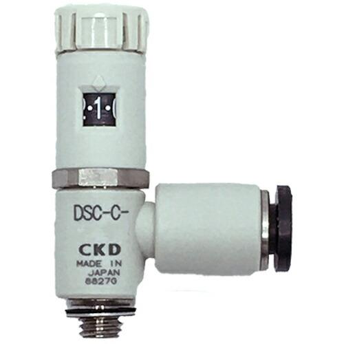 CKD ダイヤル付スピードコントローラ コンパクトタイプ  ( DSC-C-M5-6-IL )