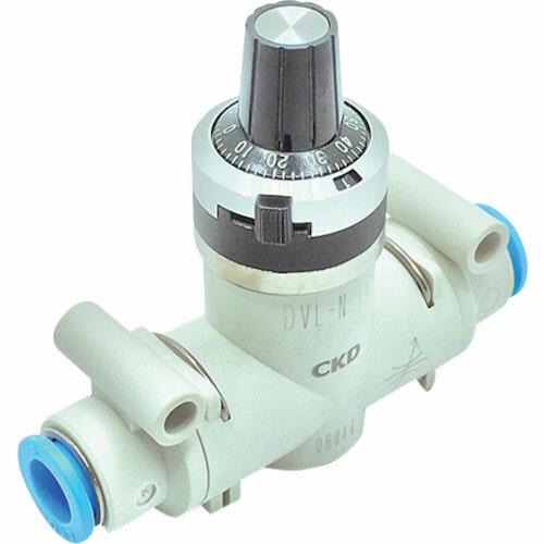CKD ダイヤル付ニードルバルブ ニードル弁(禁油タイプ) ( DVL-N-10-H1010-400...