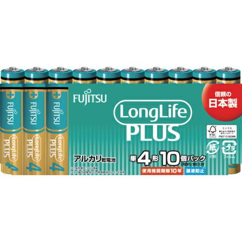 FDK アルカリ乾電池単4 Long Life Plus 10個パック ( LR03LP(10S) ...