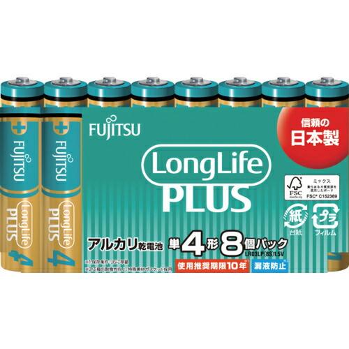 FDK アルカリ乾電池単4 Long Life Plus 8個パック ( LR03LP(8S) ) ...