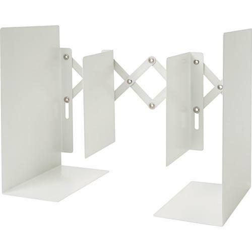 カール ブックエンド(伸縮型) ホワイト ( ALB-77-W ) カール事務器(株)