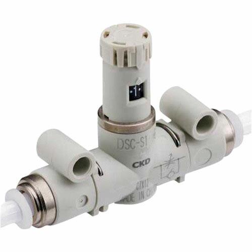 CKD ダイヤル付スピードコントローラ インラインタイプ ( DSC-S1-06-H66 ) CKD...