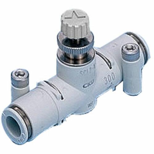 CKD スピードコントローラ インラインタイプ ワンタッチ継手付 ( SCL2-08-H66 ) C...