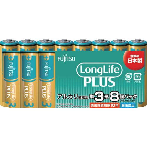 FDK アルカリ乾電池単3 Long Life Plus 8個パック ( LR6LP(8S) ) F...