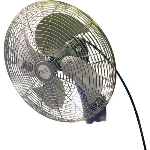 アクアシステム 無給油エアモーター式工場扇 壁掛型 (アルミハネ45cm) ( AFK-18NL )...