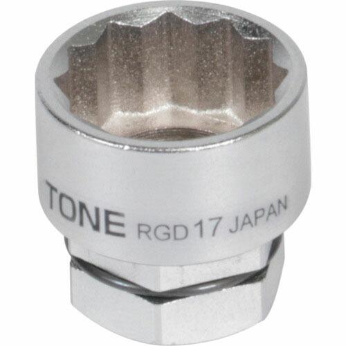 TONE ソケット(12角・めがね用) 対辺寸法13mm 全長20mm  ( RGD-13 )