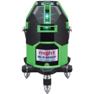 マイト マイティライン 本体+受光器MK-404G/セット (LDグリーンレーザー/ドット/センサー) 4V/4H/1P ( MLS-444GP-R ) マイト工業(株) (メーカー取寄)｜orangetool