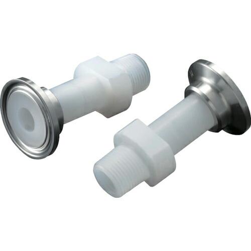 フロンケミカル フッ素樹脂(PFA)ヘルール×おねじジョイントR1/4 ( NR2118-001 )