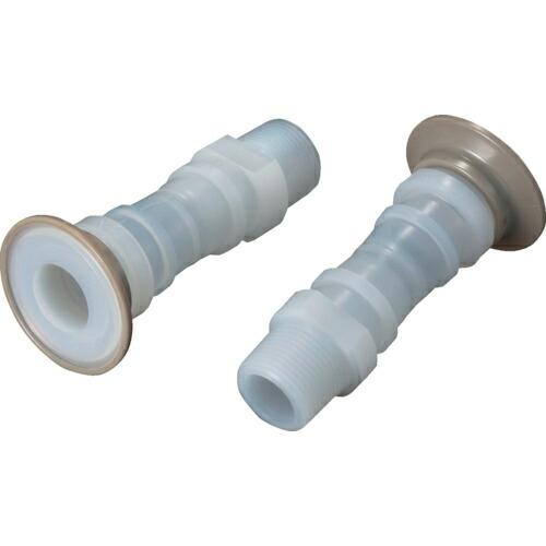 フロンケミカル フッ素樹脂(PFA)サニタリーヘルール×おねじジョイント1.5S(R1/2) ( N...