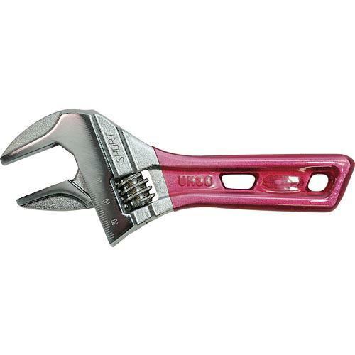 エビ ポケットモンキーレンチ レッド 160mm ( UM36SR ) (株)ロブテックス