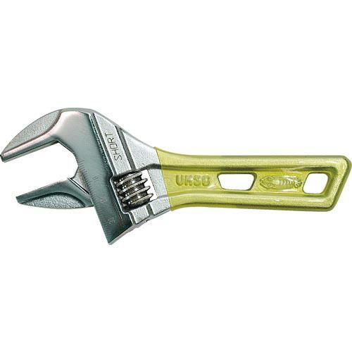 エビ ポケットモンキーレンチ イエロー 160mm ( UM36SY ) (株)ロブテックス