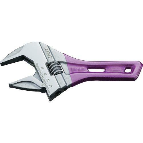 エビ ポケットモンキーレンチ バイオレット 185mm ( UM48SV ) (株)ロブテックス